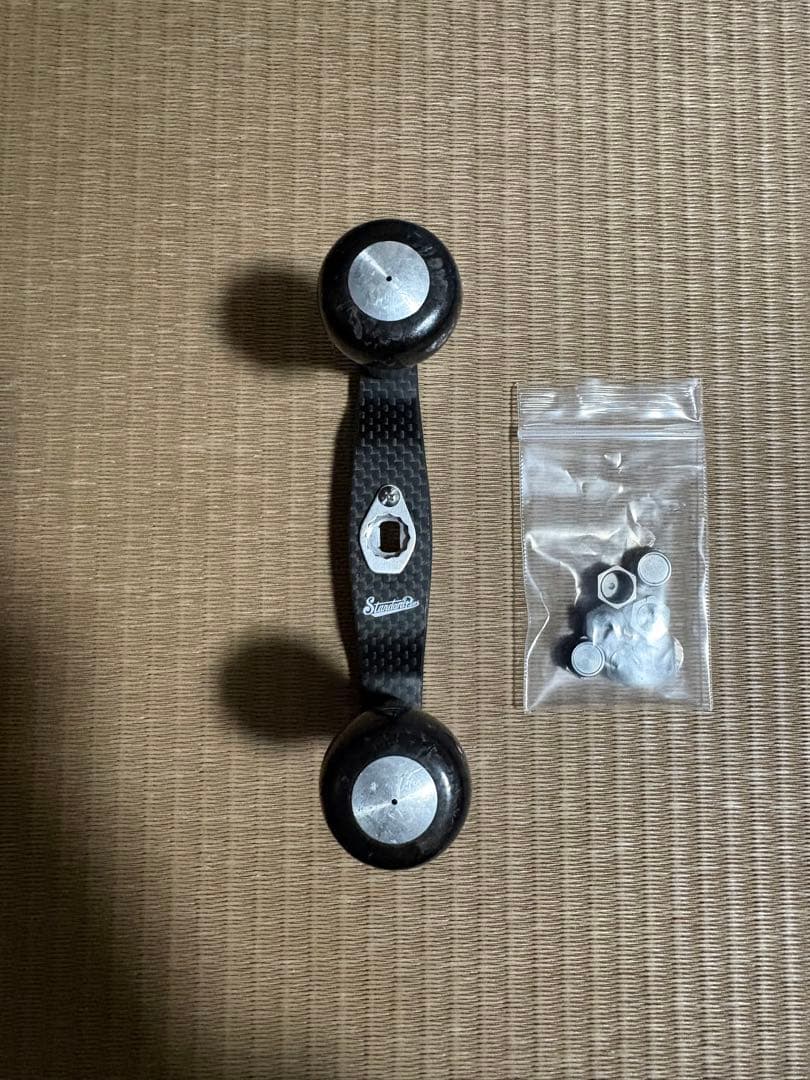 スタジオコンポジット96mm R29XL カーボンノブ ラバーコーティング
