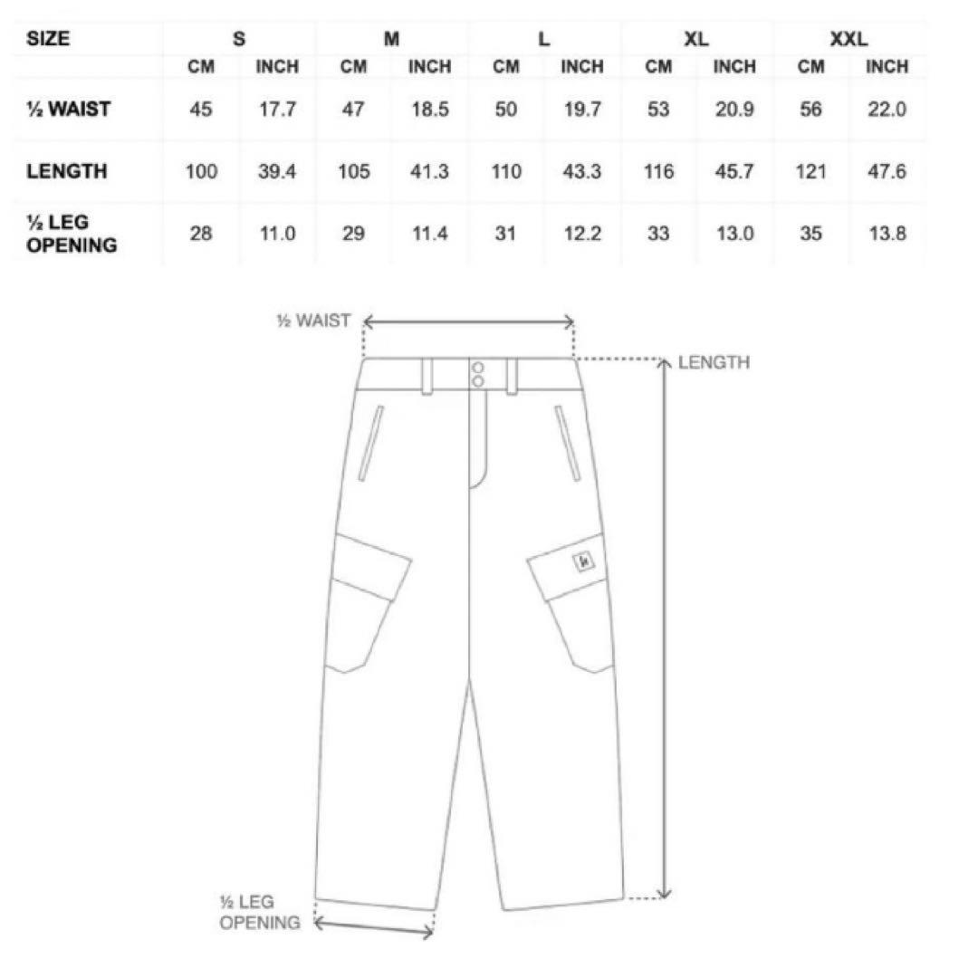 harlaut apparel カーゴパンツ