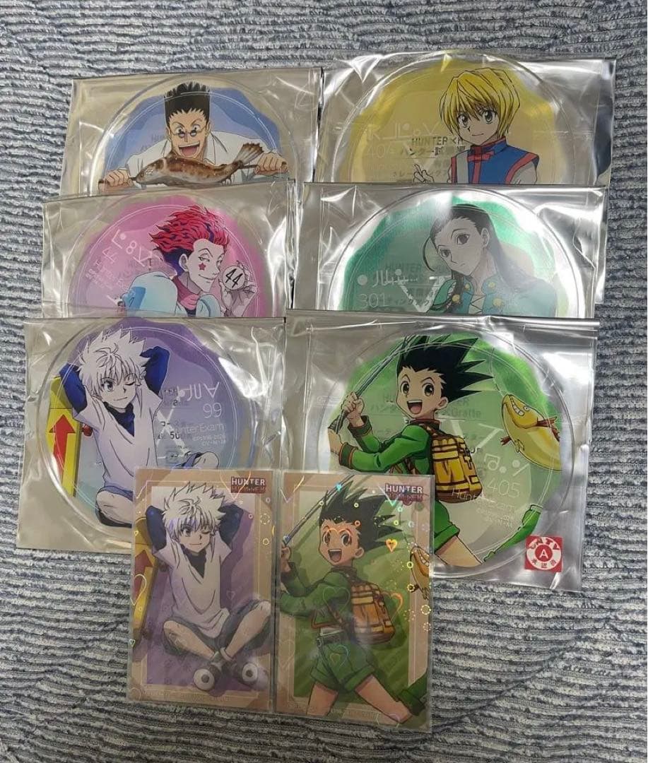 HUNTER×HUNTER ハンター試験編 アクリルコースター 全6種 グラッテ