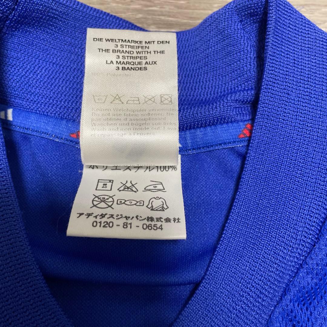 希少品 美品 Adidas サッカーフランス代表 ユニフォーム2002モデル M