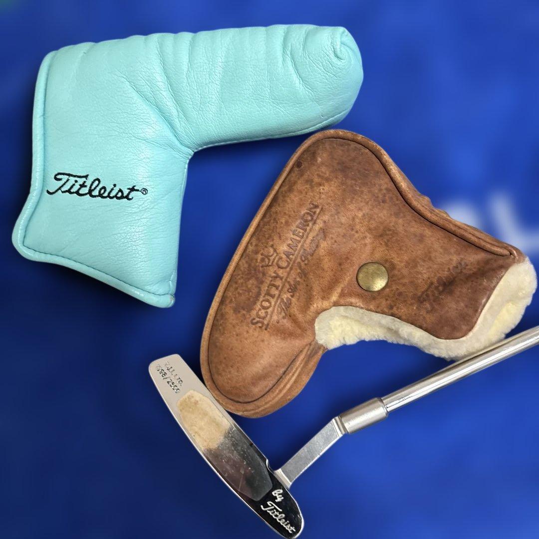 Titleist パター ミントグリーン ヘッドカバー付き
