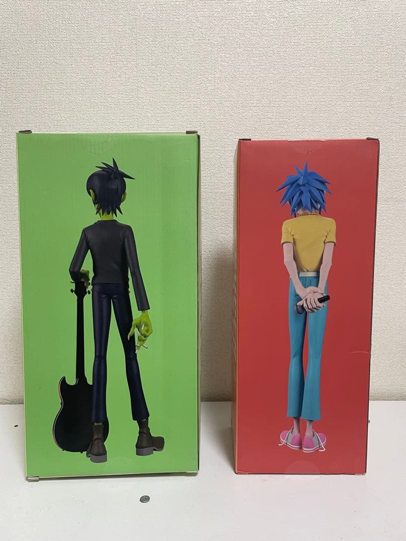 新品未開封　Gorillaz 4体 SUPERPLASTIC フィギュアセット