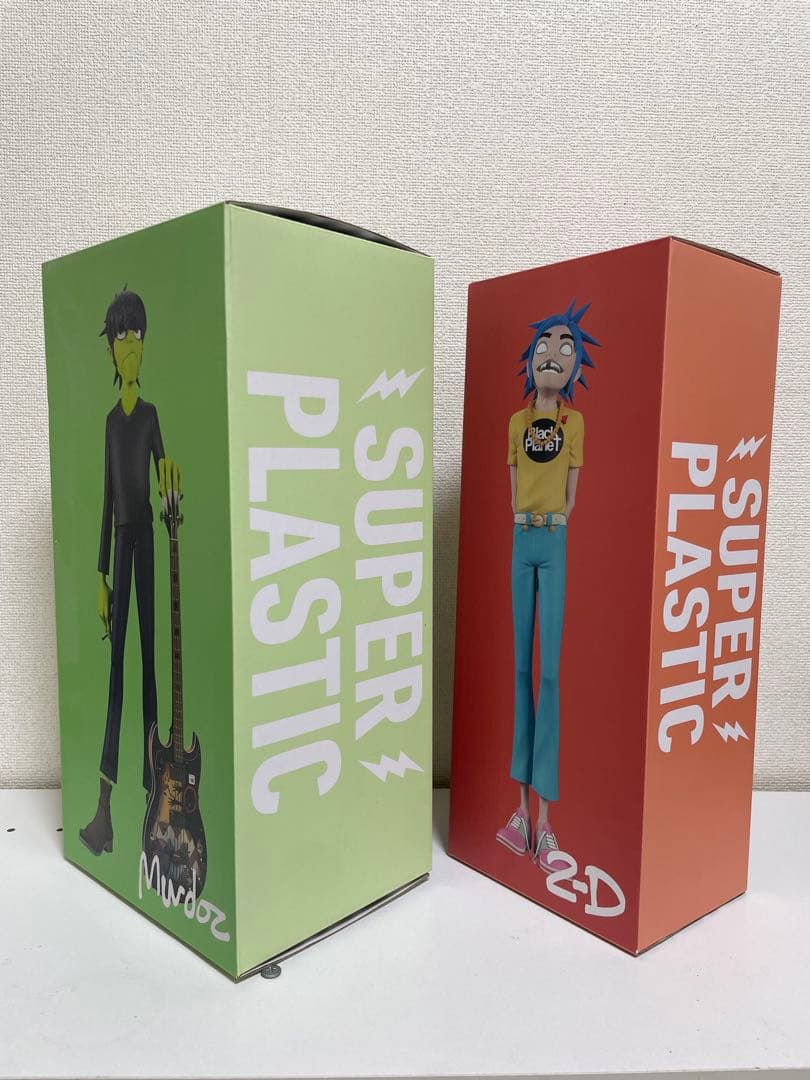 新品未開封　Gorillaz 4体 SUPERPLASTIC フィギュアセット