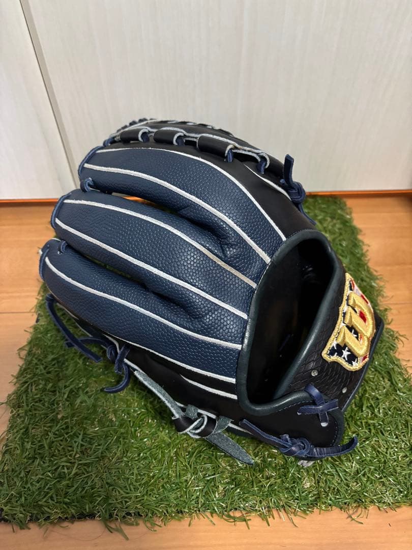 硬式用　86型　シリアスキップレザー　ウィルソン　内野手　コユニ　オーダーグラブ