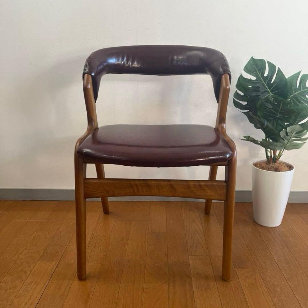 アスプルンド　ポール サイド チェア③ 北欧スタイル　ミッドセンチュリー　カフェ