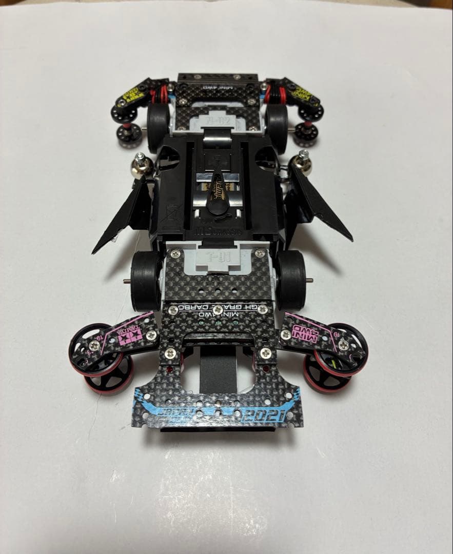 ミニ四駆　msフレキ　シゲイル　完成品　ピボスラ　アバンテmk3 タミヤ正規品