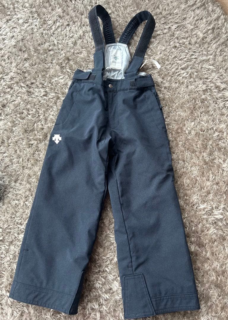 値下げ　DESCENTE 子ども用 ウィンタースポーツウェア 110 グローブ付