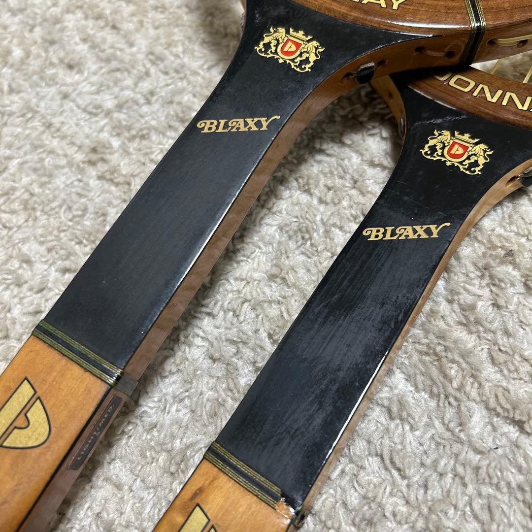 ビンテージ　DONNAY BLAXY ドネー　ブラクシー　テニスラケット　2本