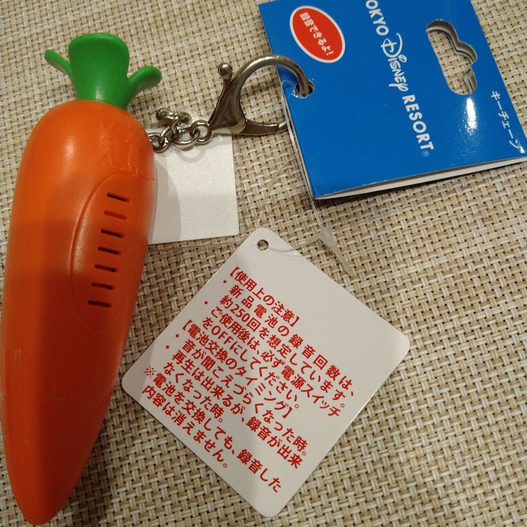 ディズニーリゾート　ズートピア人参ペンキーチェーン