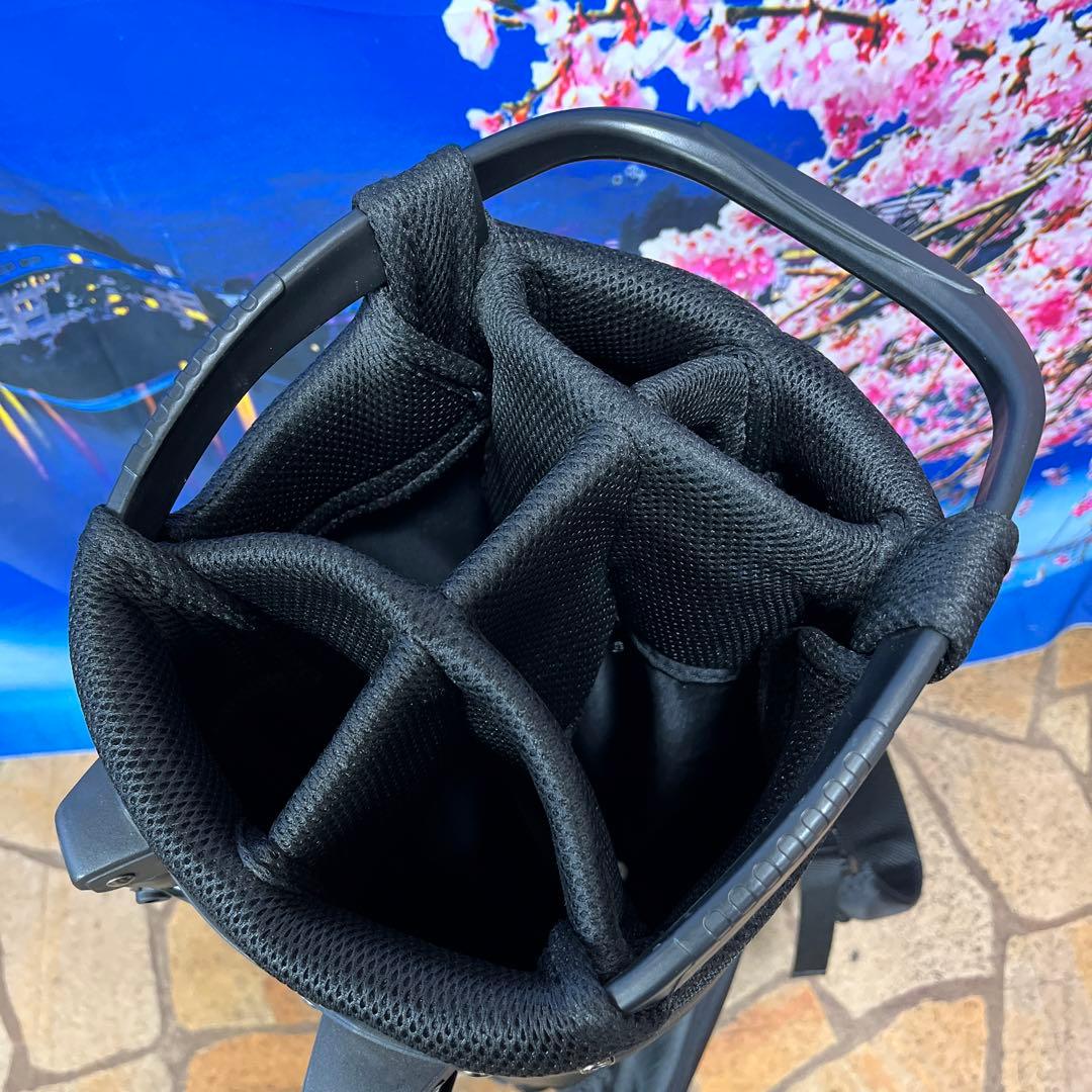 寶BV-1129 【美品】ニューバランス スタンド型 キャディバッグ ブラック