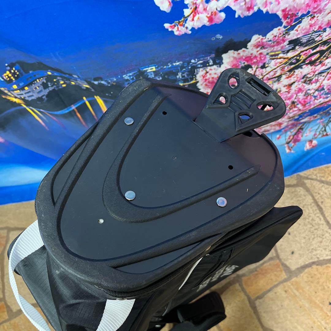 寶BV-1129 【美品】ニューバランス スタンド型 キャディバッグ ブラック