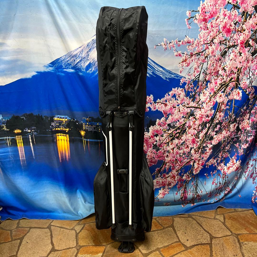 寶BV-1129 【美品】ニューバランス スタンド型 キャディバッグ ブラック