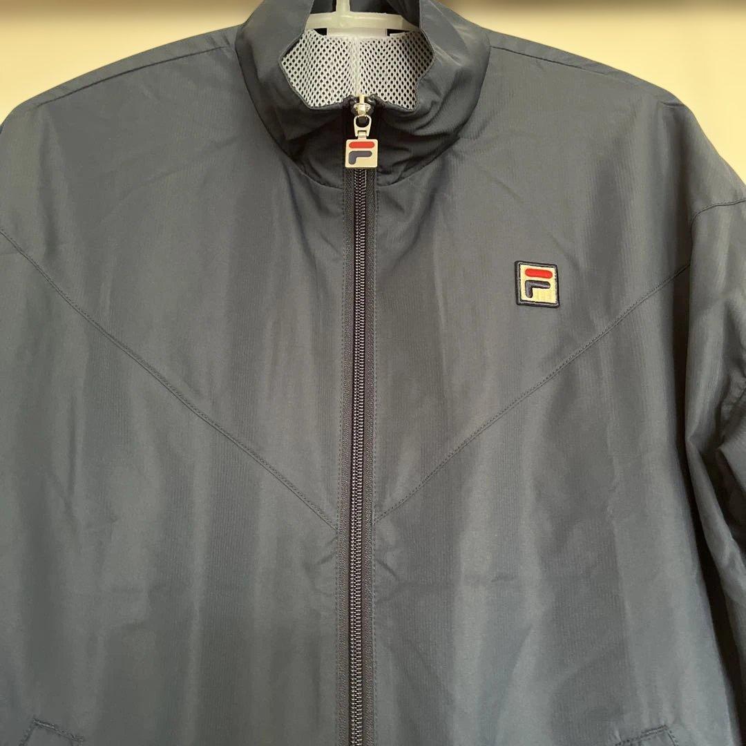 FILA フィラ テニス ジャケット レディース ネイビー 紺色