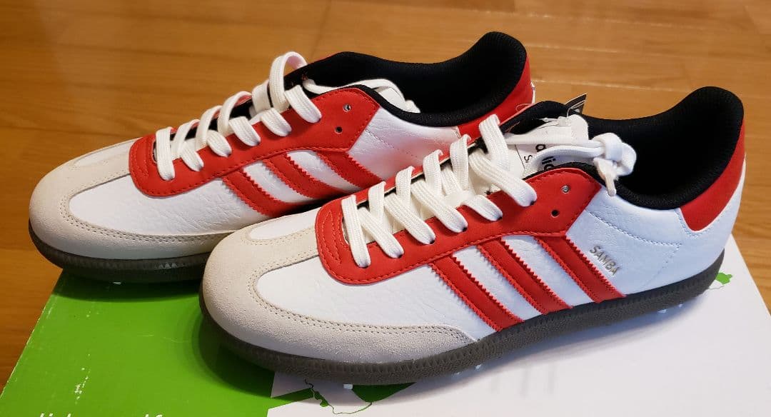 新品 アディダス サンバ ゴルフ SAMBA GOLF 25.0cm 女性男性