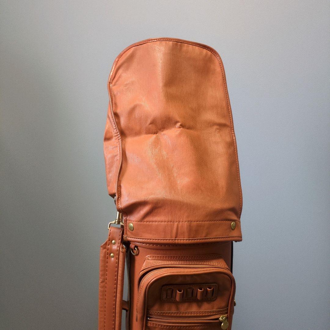 DUNLOP × BALENCIAGA レディース キャディバッグ キャメル