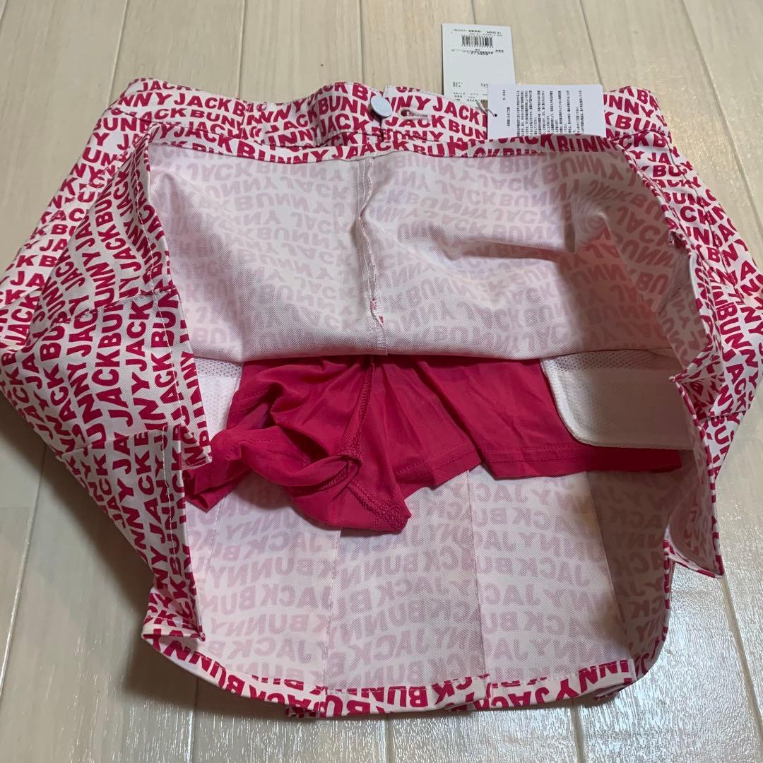 新品■14,300円【ジャックバニー】レディース　スカート　2/L ゴルフウェア