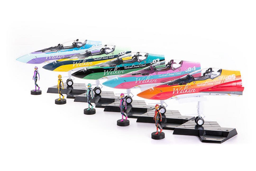 機首コレクション ワルキューレVF-31 Absolute FIVE おまけ付き