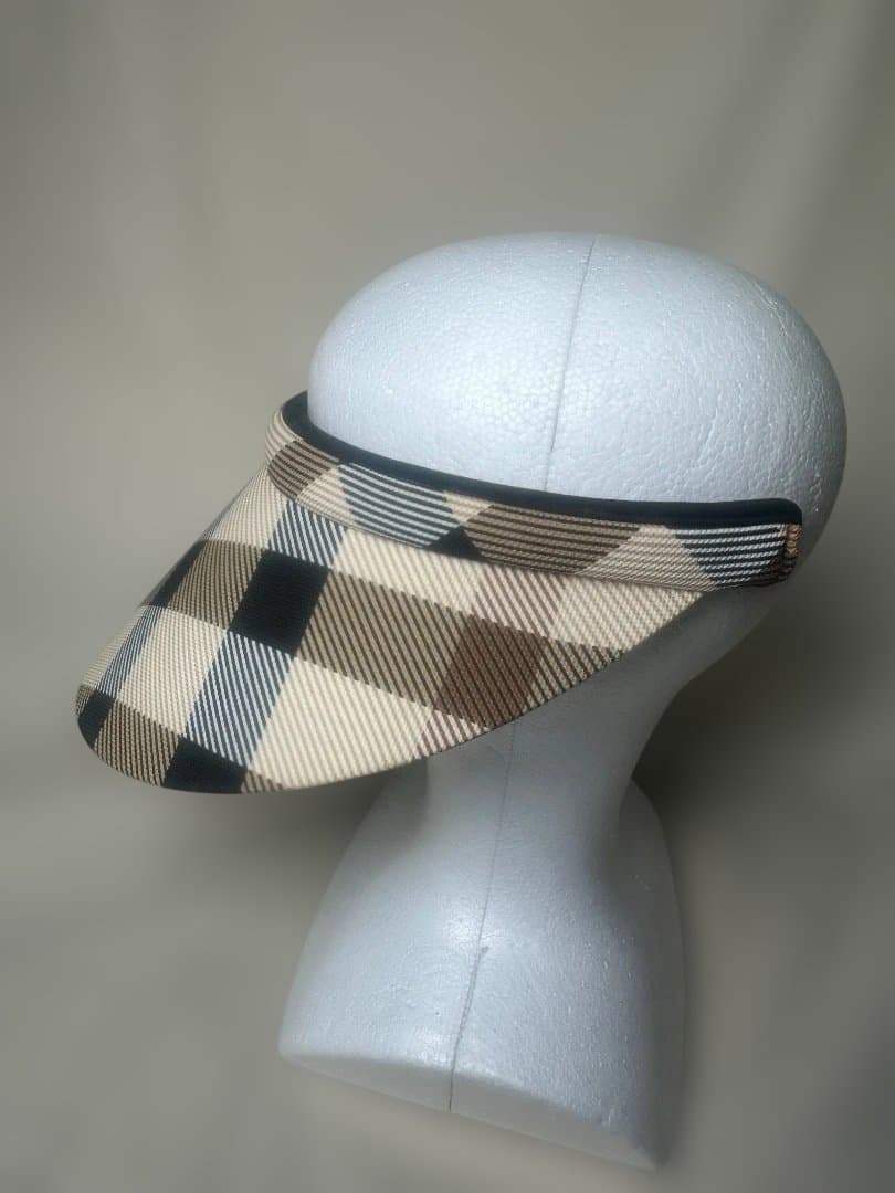 DAKS GOLF チェック柄バイザー
