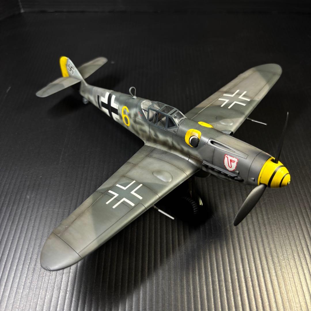 メッサーシュミットBf109G 1/48プラモデル完成作品