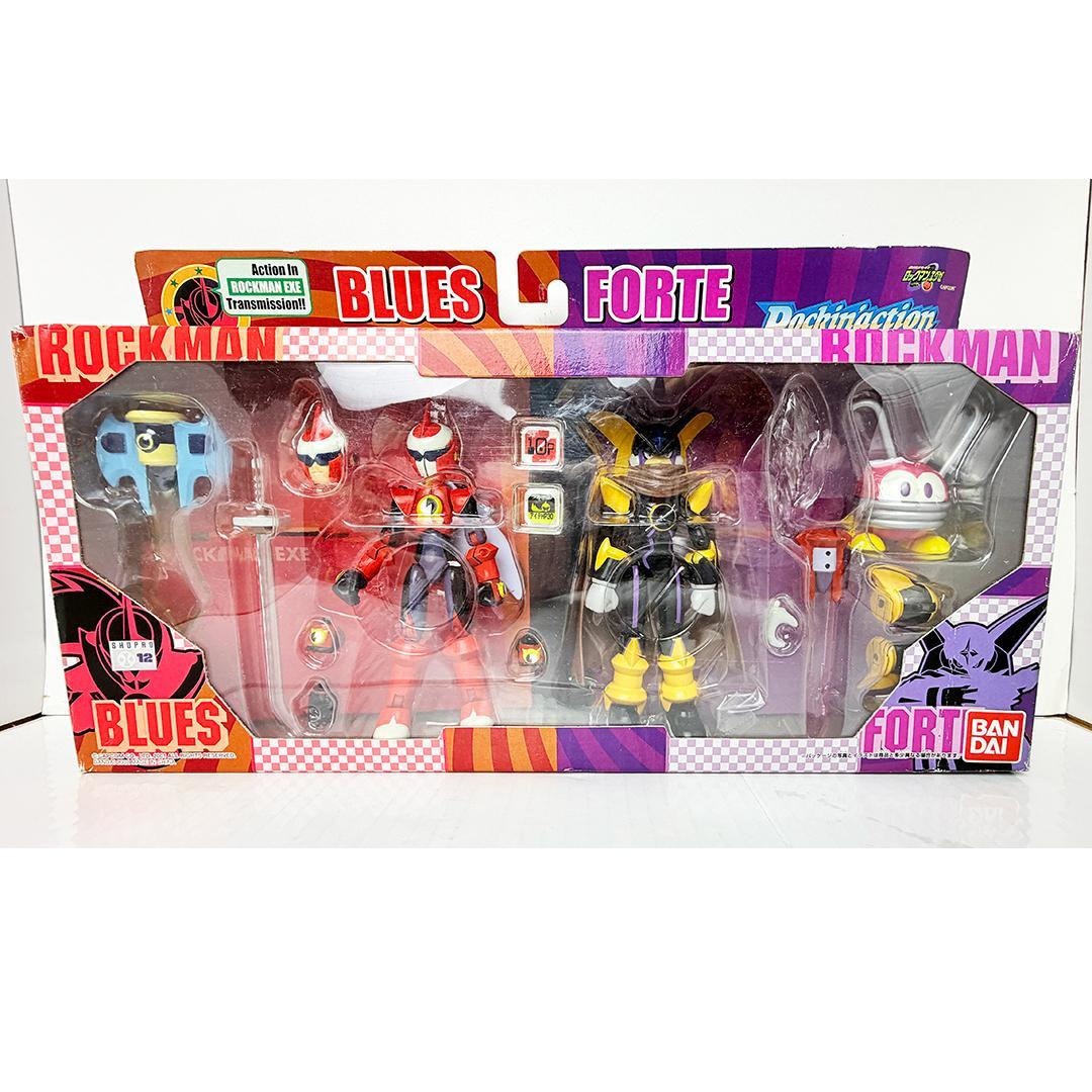 中古 ロッキンアクション ブルースvsフォルテ ロックマンエグゼ