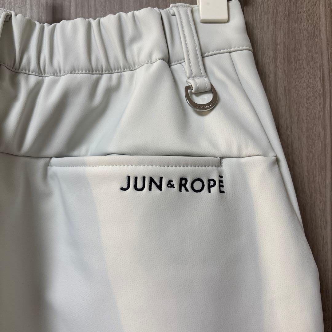 JUN & ROPE 裏起毛レディースパンツ M ホワイト