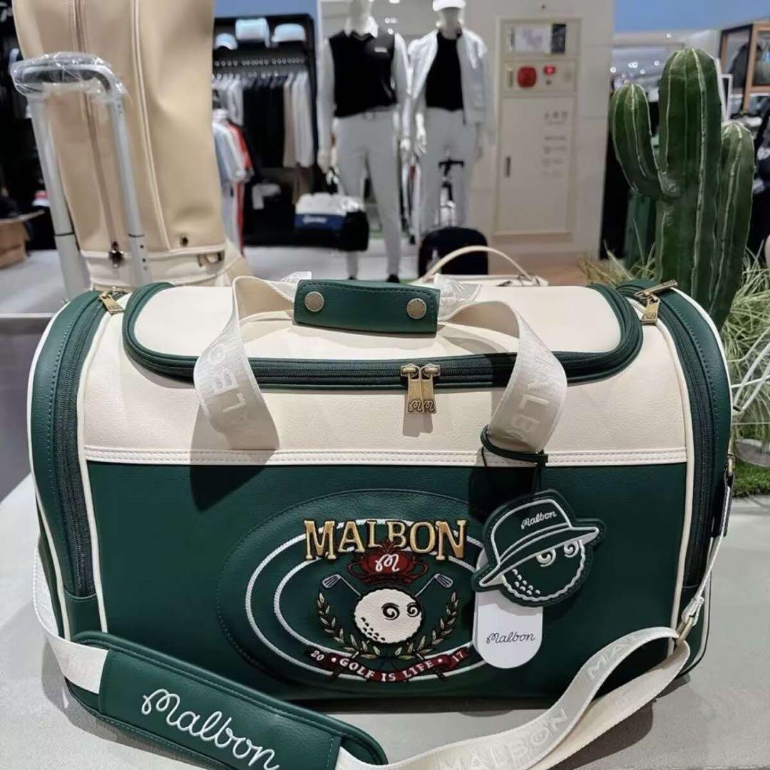 マルボンゴルフ Malbon Golfボストンバッグ ショルダーバッグ 人気
