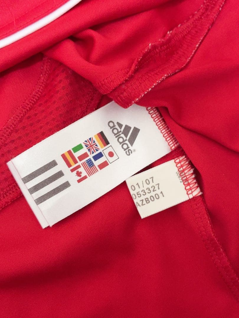 adidas リバプール 06/08 ホームユニフォーム S Carlsberg