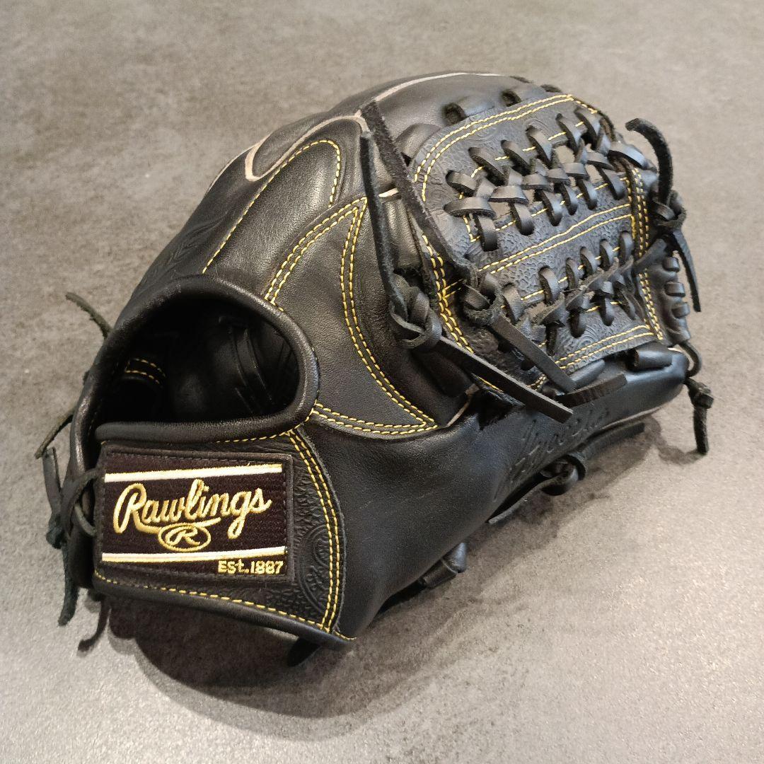 Rawlings 軟式グローブ 黒　大人用　オールラウンド