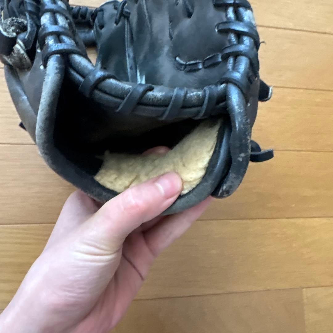 Nike DIAMOND READY J 軟式グローブ 黒 廃盤 右投げ