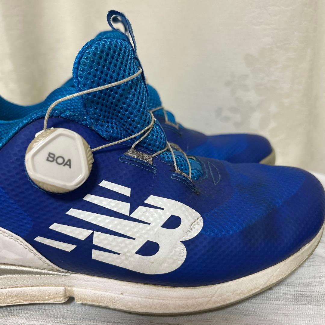 NB★ニューバランス/ゴルフシューズ★ダイヤル式スパイク★25.5cm★BOA