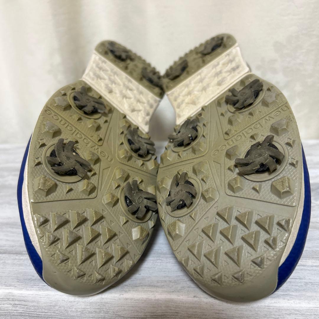 NB★ニューバランス/ゴルフシューズ★ダイヤル式スパイク★25.5cm★BOA