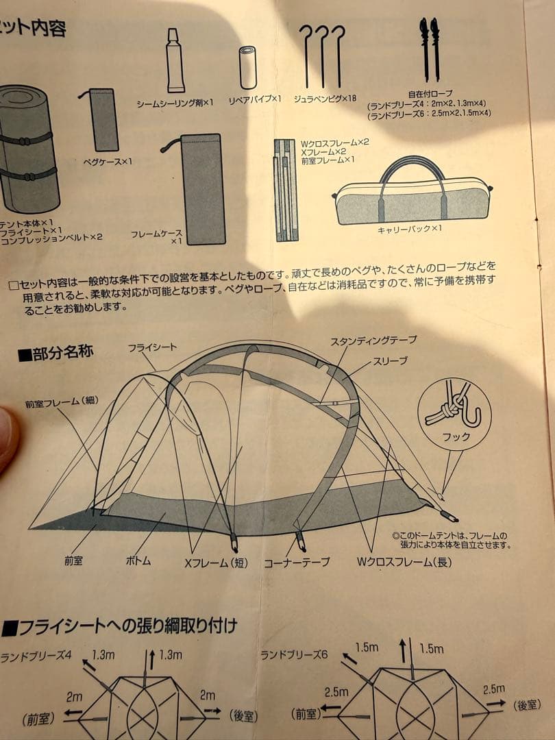 【ジャンク品】　 peak ランドブリーズ4