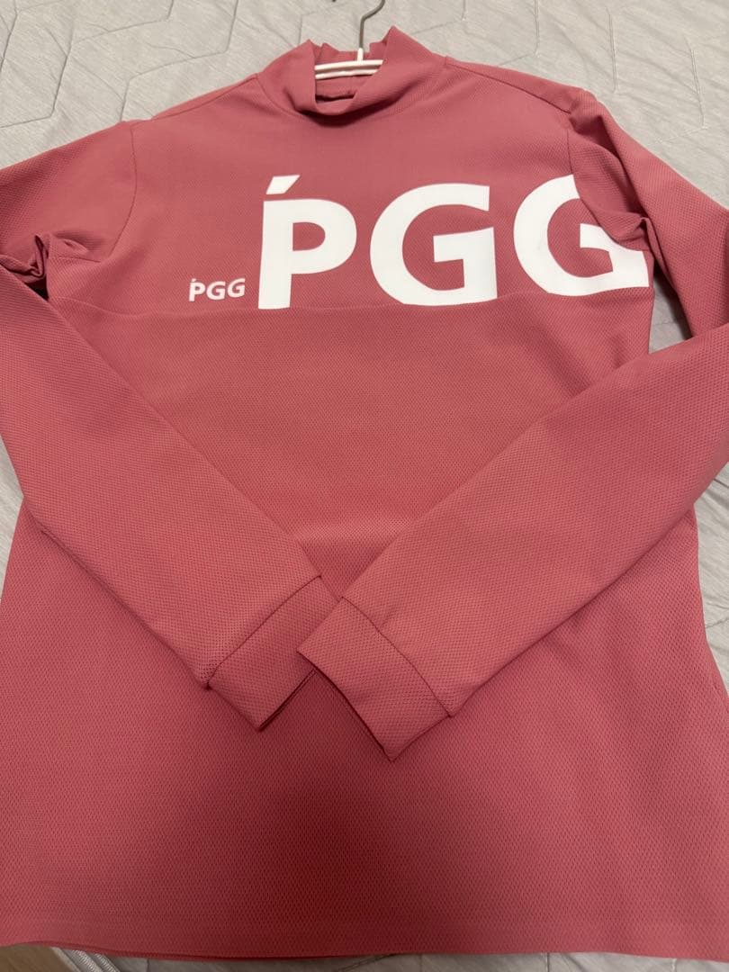 栗おこわ　PGG ピンク 長袖モックネック　サイズ1