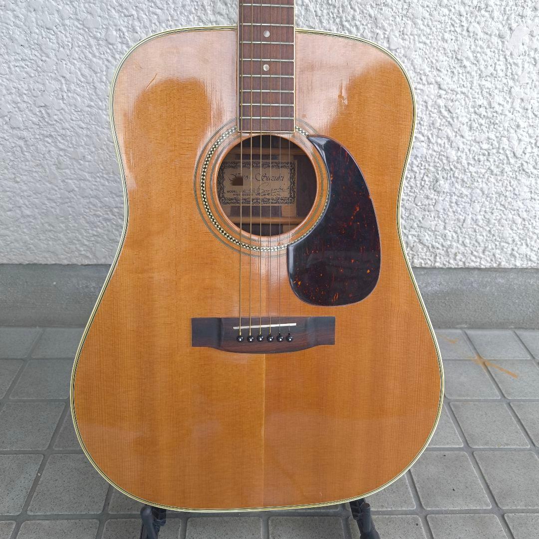 値下げ　ハカランダ材 ギター KISO SUZUKI W-400