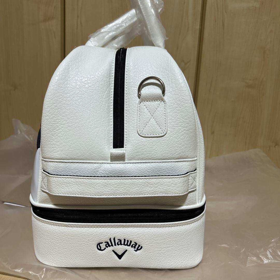 新品キャロウェイボストンバッグ　シューズ収納付き　25年製品