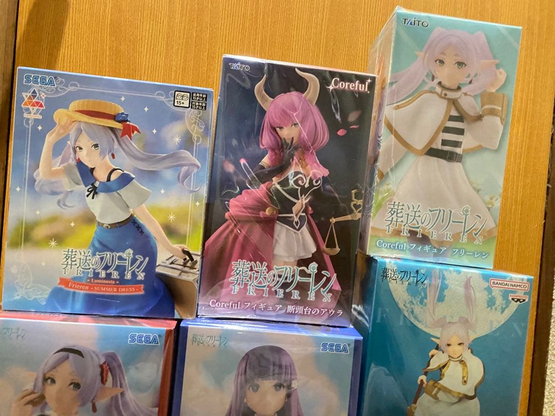 【新品未開封！】葬送のフリーレン プライズフィギュア9体セット まとめ売り