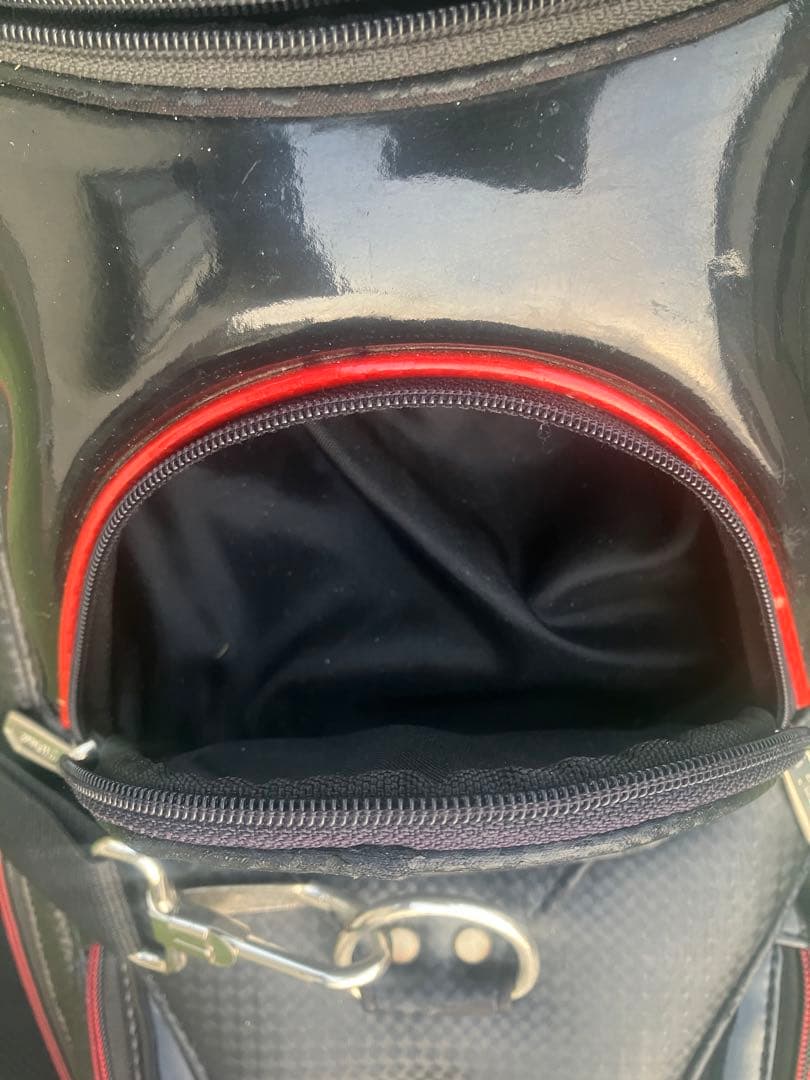 もなかさん専用　Titleist キャディバッグ 黒/赤