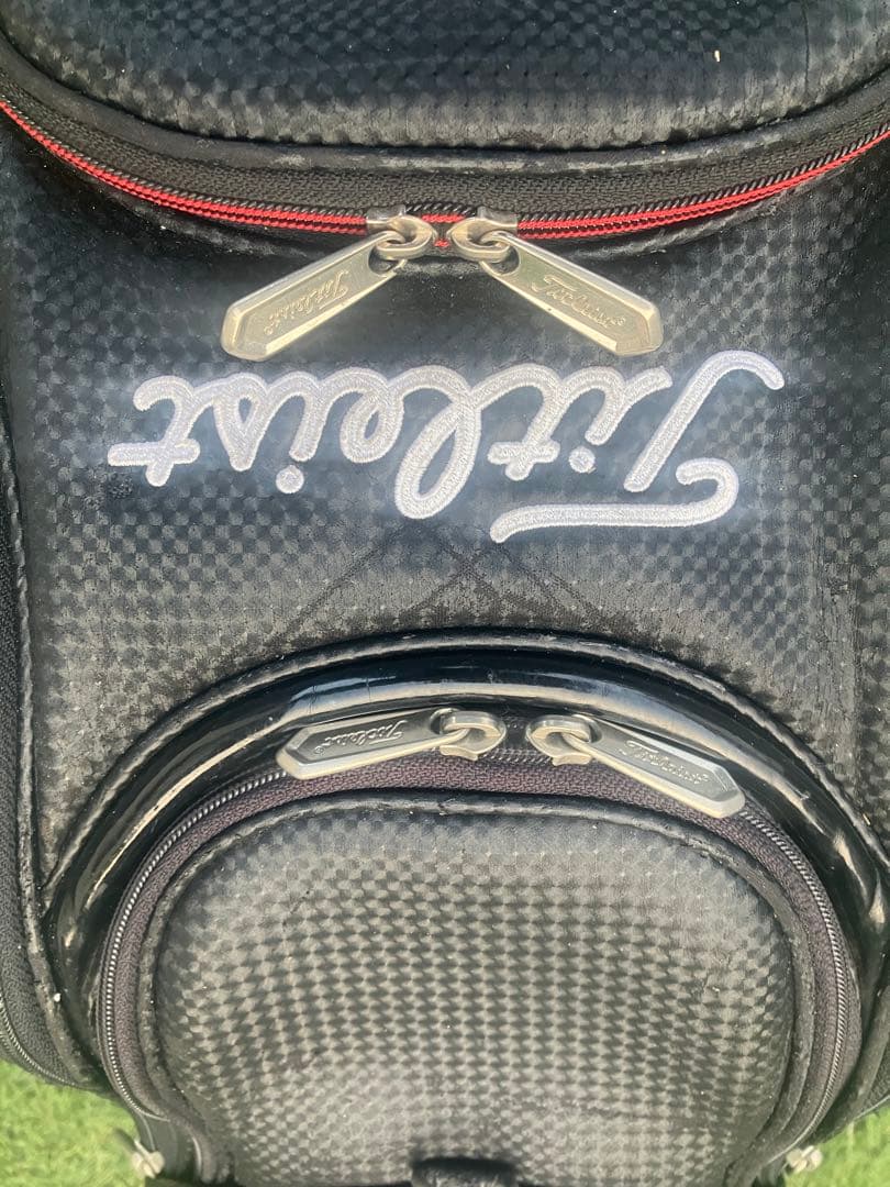 もなかさん専用　Titleist キャディバッグ 黒/赤