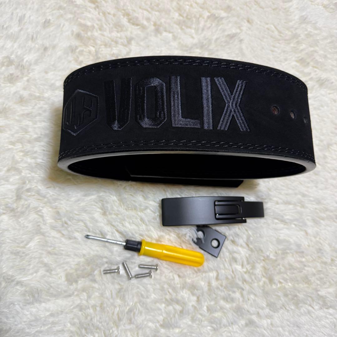 【美品】VOLIX トレーニング・パワーベルト 黒　Sサイズ