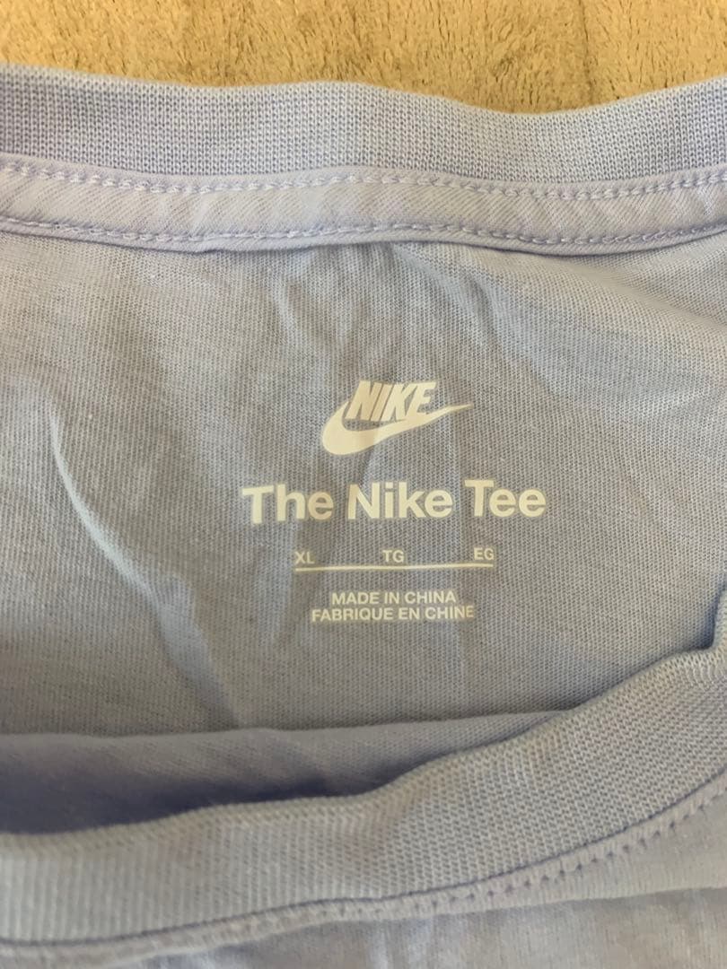 Nike セット L ブルー　ブラック　セットアップ　白　黒　パンツ　2枚