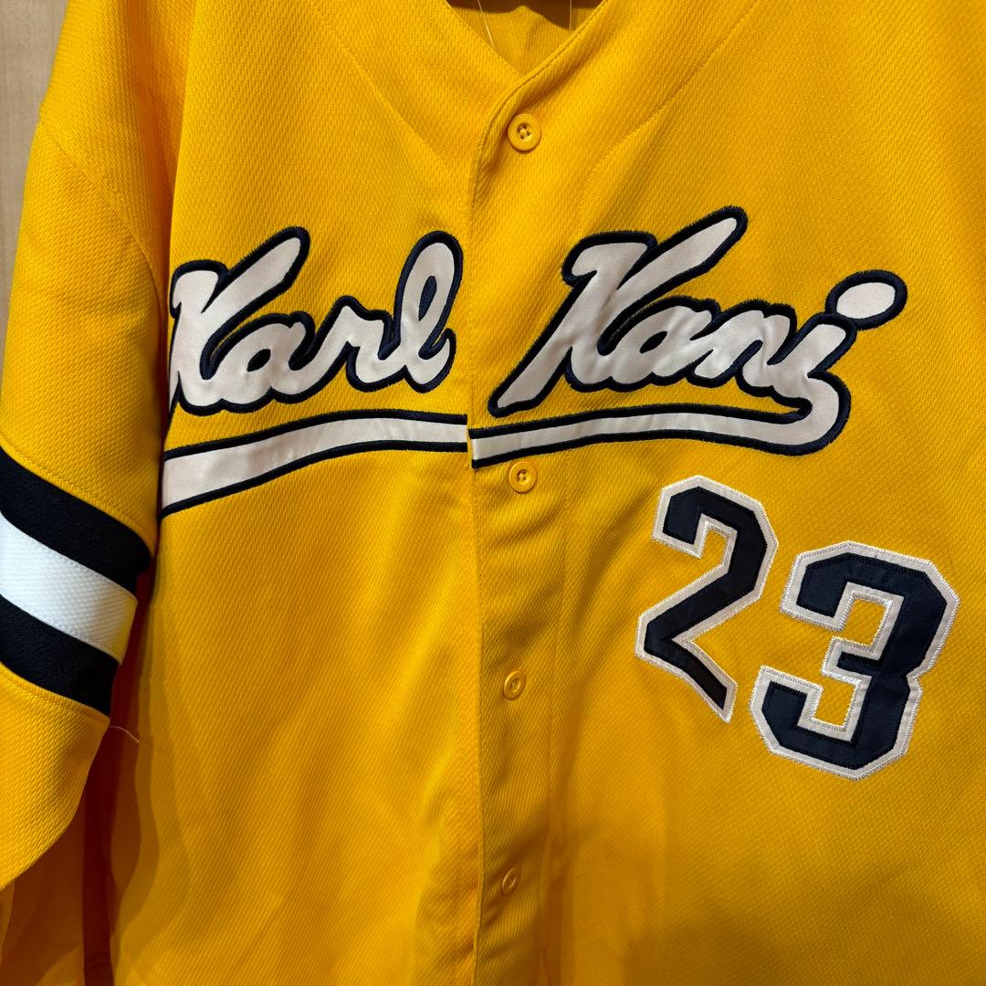 【新品未使用品】タグ付きKarl Kani ベースボールシャツ　ヴィンテージ