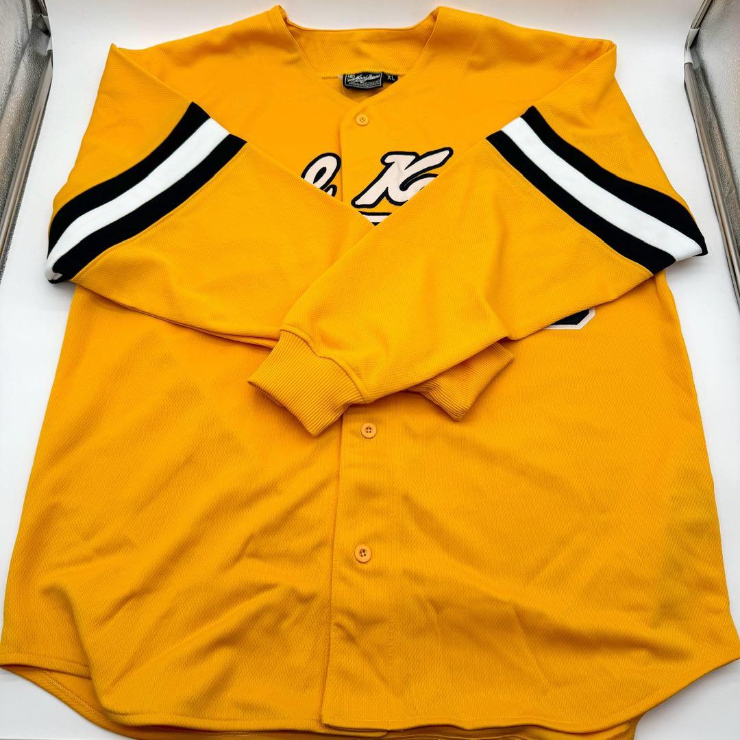 【新品未使用品】タグ付きKarl Kani ベースボールシャツ　ヴィンテージ