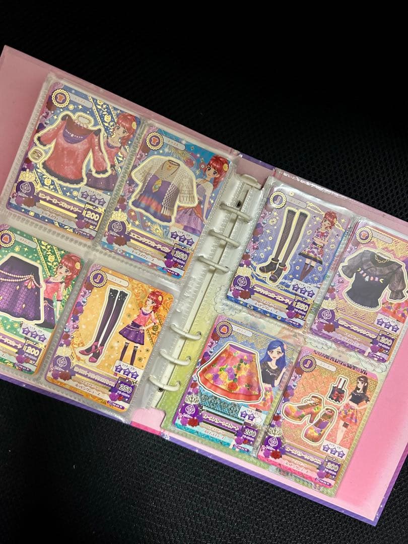 アイカツ まとめ売り 64枚 バインダー付き 22コーデ