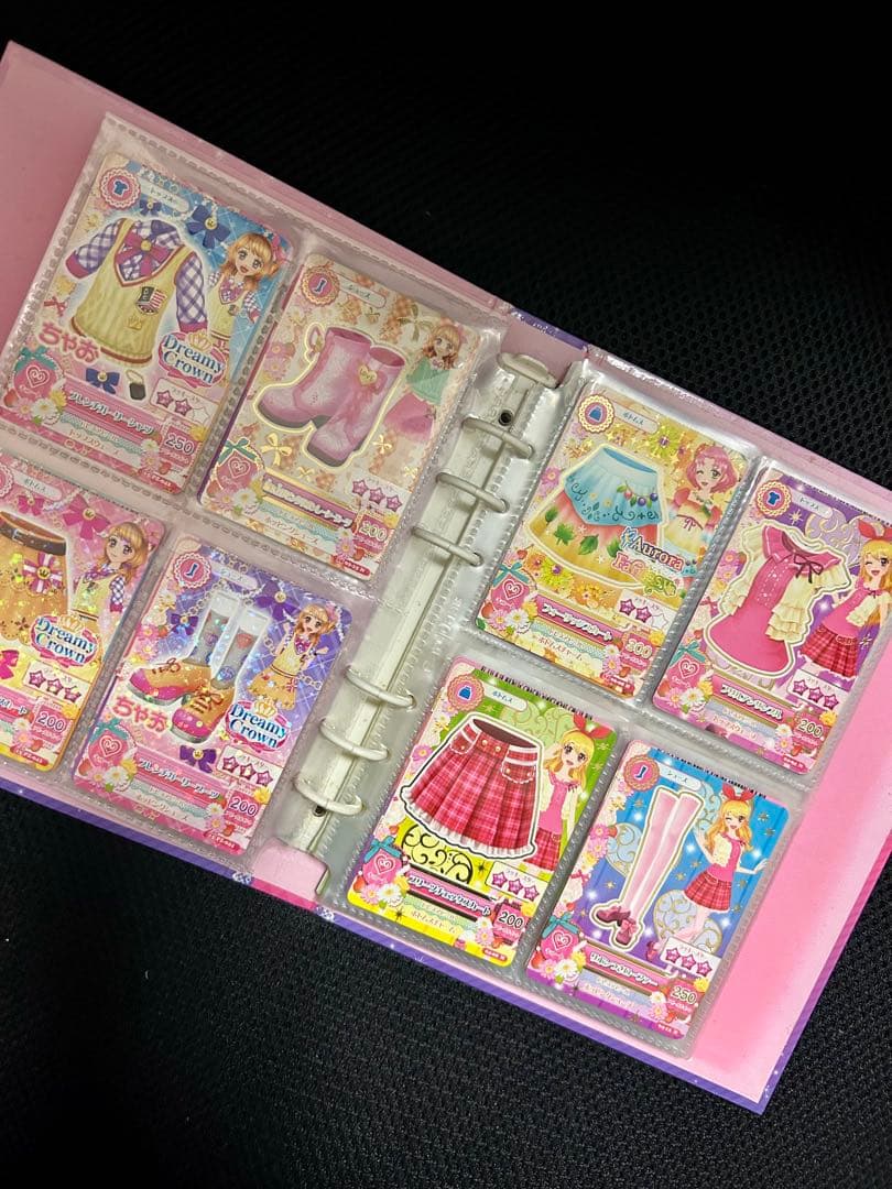 アイカツ まとめ売り 64枚 バインダー付き 22コーデ