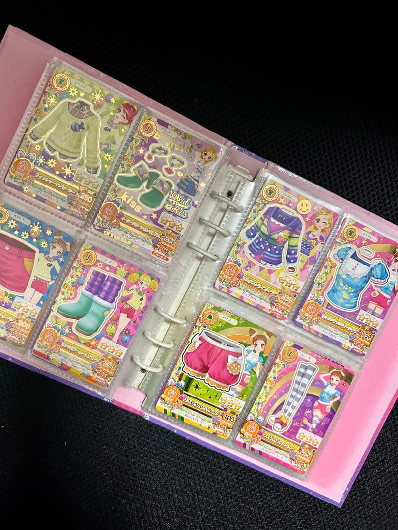 アイカツ まとめ売り 64枚 バインダー付き 22コーデ