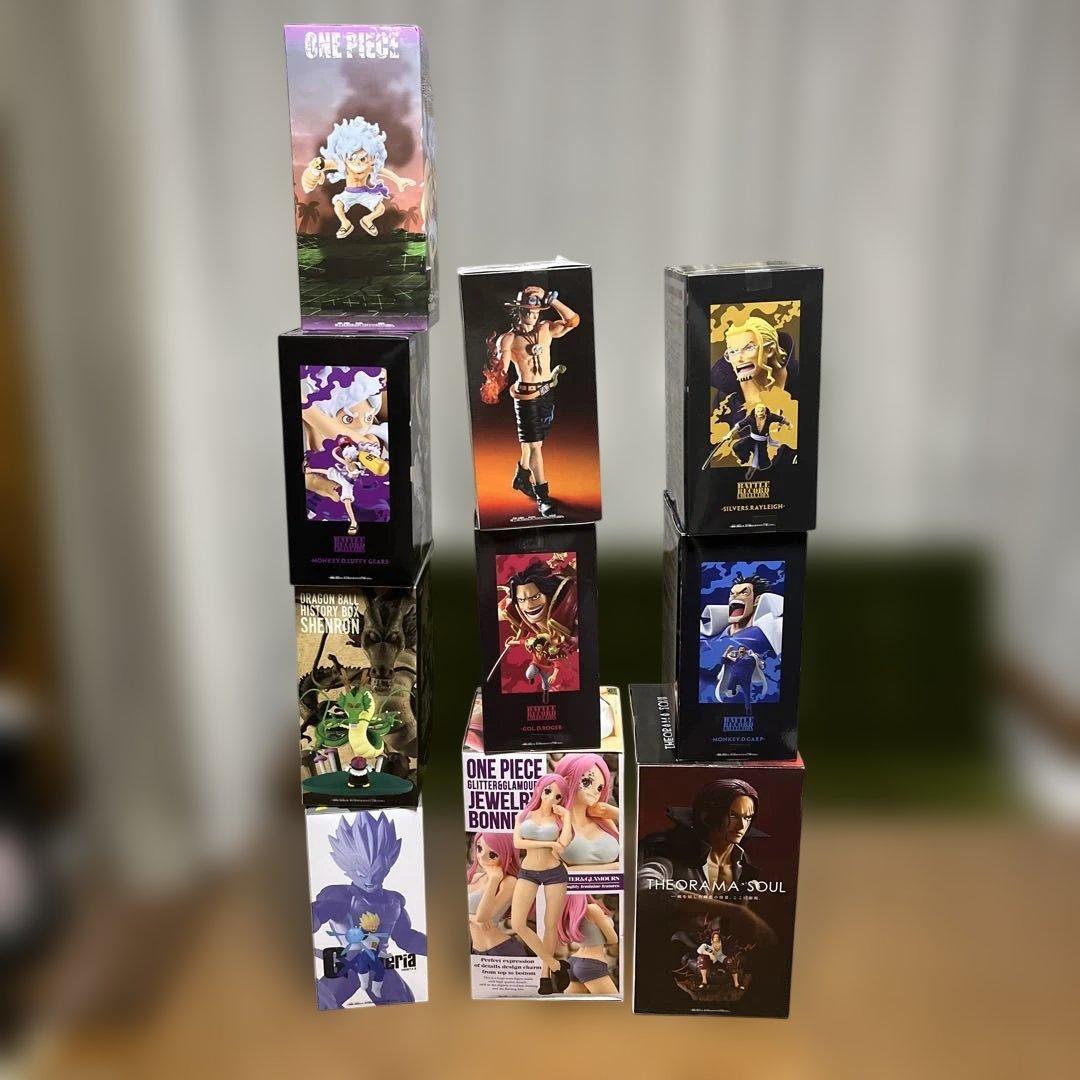 ワンピース　ドラゴンボール　ジャンプ系 新作含むプライズフィギュア　まとめ売り