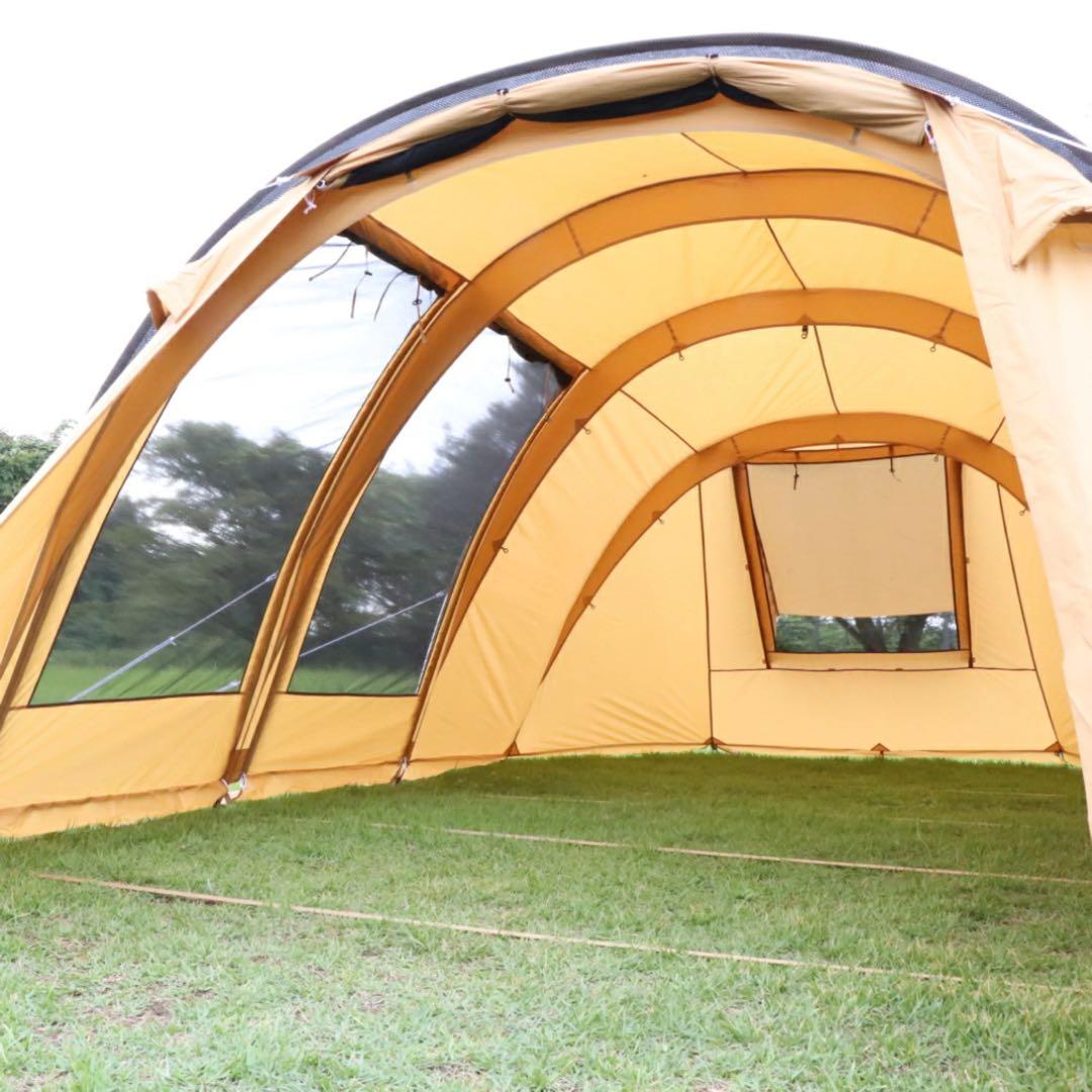 イグニオ 2ルーム型テント　ドームテント 4人用　カマボコ　キャンプ　新品