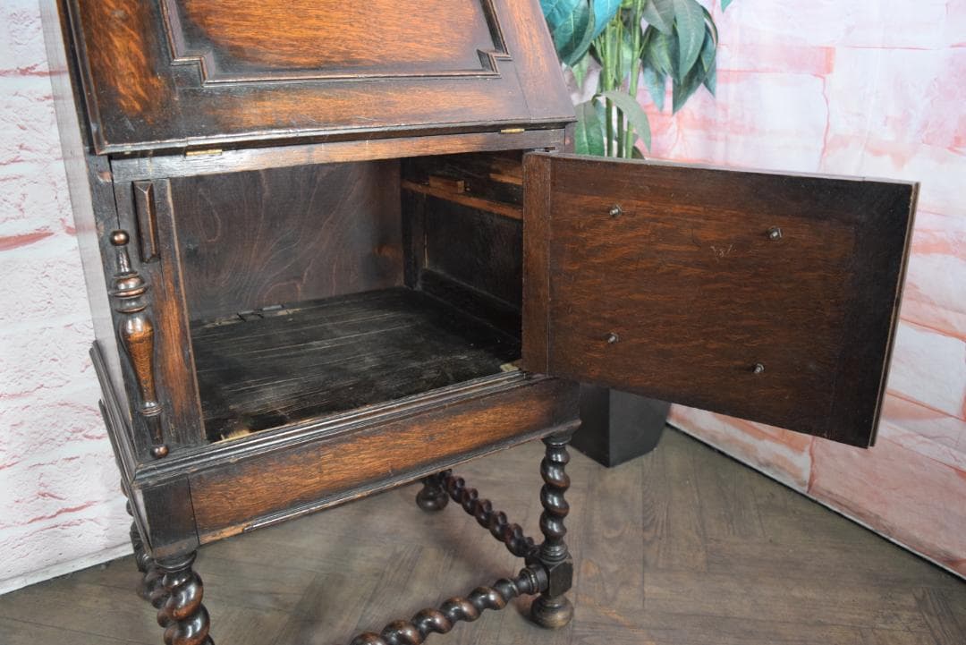 1930s イギリスアンティーク ライティングビューロー/デスク　SHP購入品