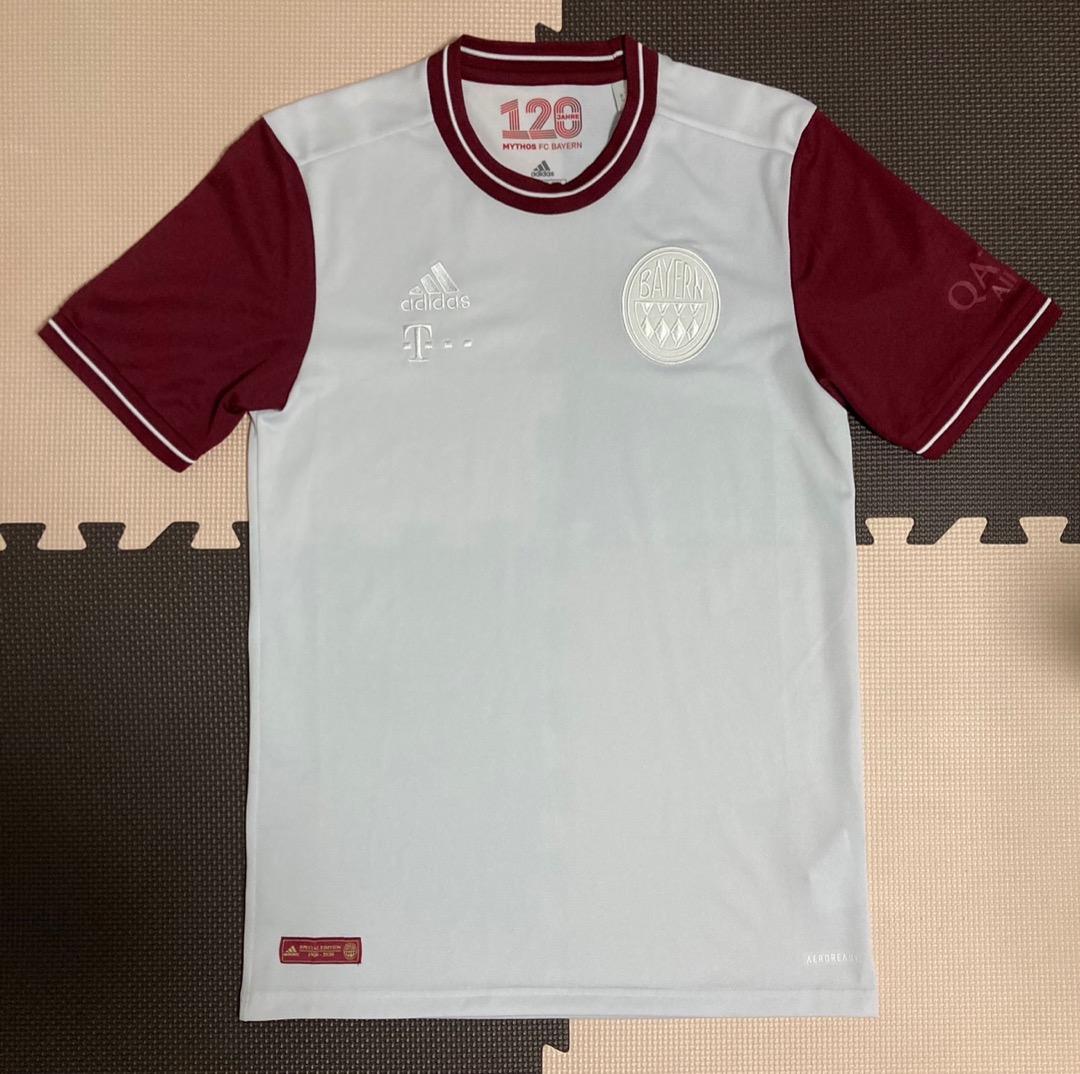【新品未使用】adidas製 サッカー バイエルン120周年記念限定ユニフォーム