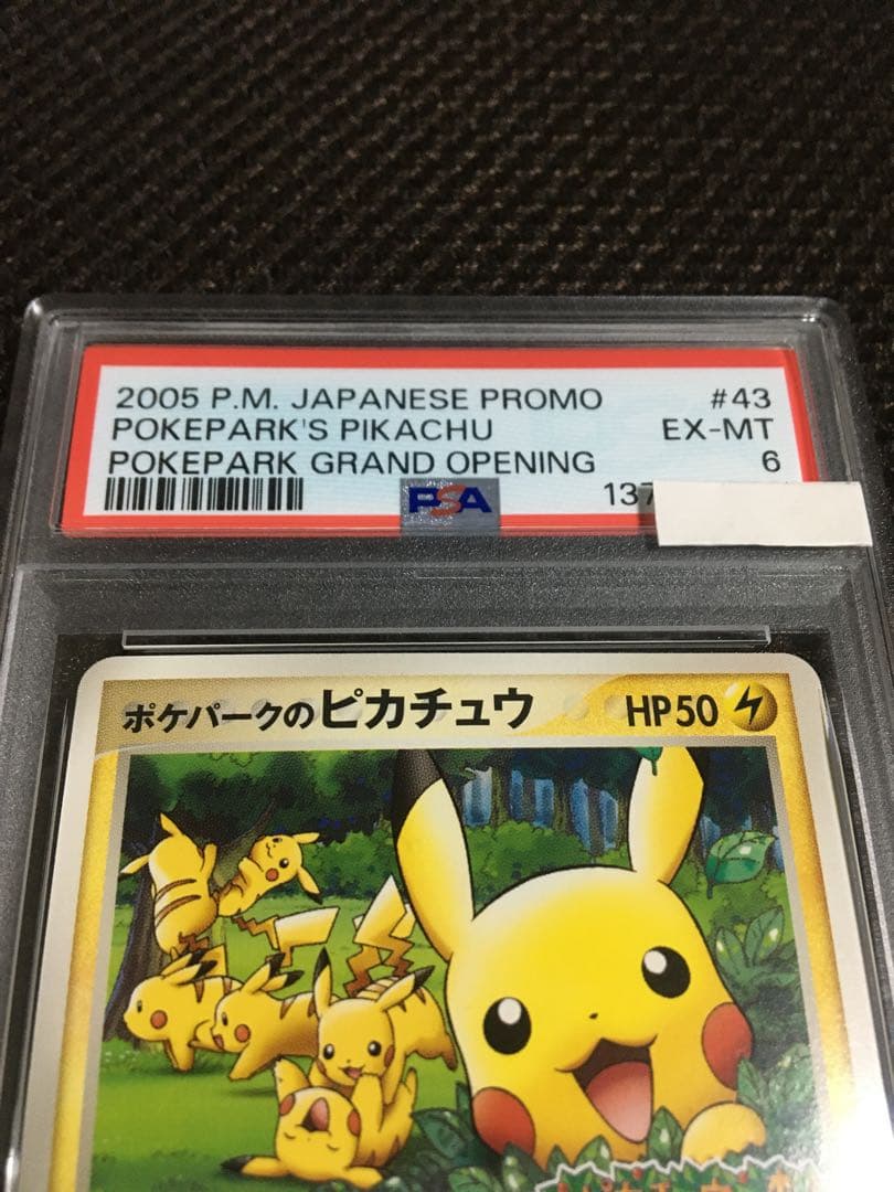 フォローで割引！ ポケモンカード PSA6 ポケパークのピカチュウ PROMO